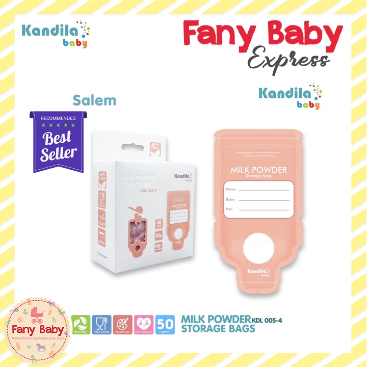 KANDILA BABY MILK POWDER STORAGE BAG 50GR / KDL005-4