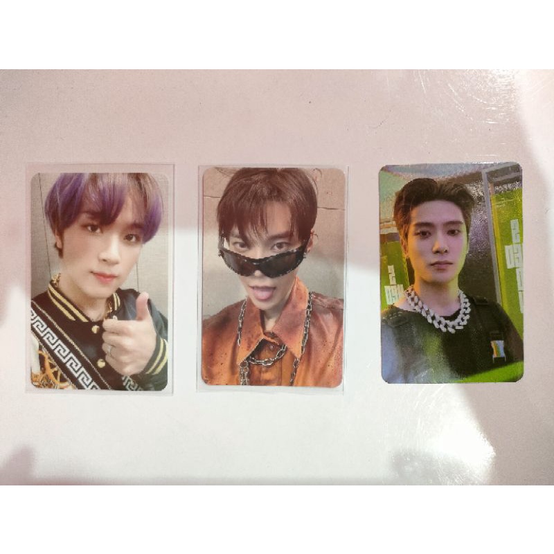 Photocard Jaehyun 2baddies,Photocard Doyoung 2baddies,Photocard Haechan Acekit 2020