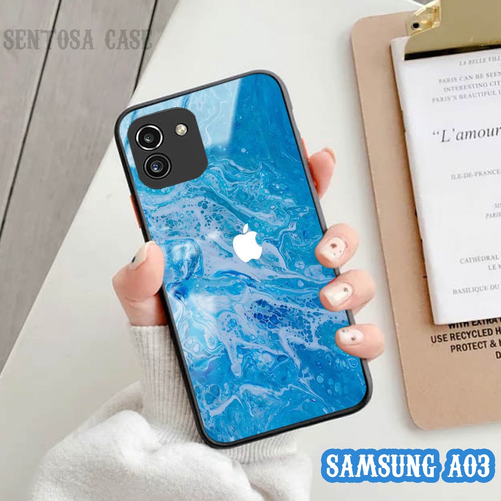 Softcase Kaca Samsung A03 - Case Handphone Samsung A03 [T47].