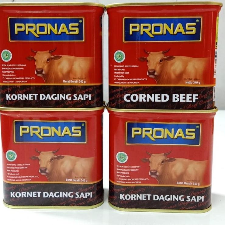 

Sale plus--Pronas Corned Beef / Kornet Daging Sapi 340 GR