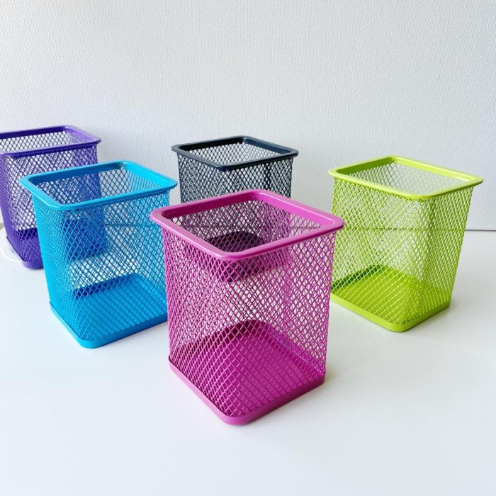 

Stationery Sos Pen Stand Besi Mt-112 / Pen Holder / Pen Organizer / Tempat Pen