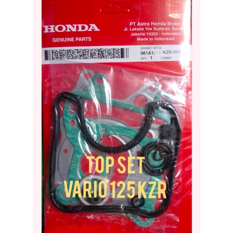 TOP SET PAKING TOP SET HONDA VARIO 125 INJ KZR