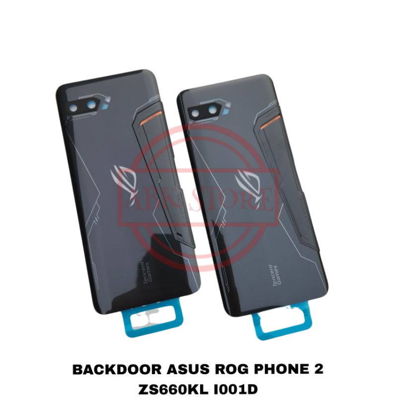 TUTUP BELAKANG BACKDOOR BACKCOVER ASUS ROG PHONE 2 ZS660KL BACK CASING COVER BATERAI ORIGINAL