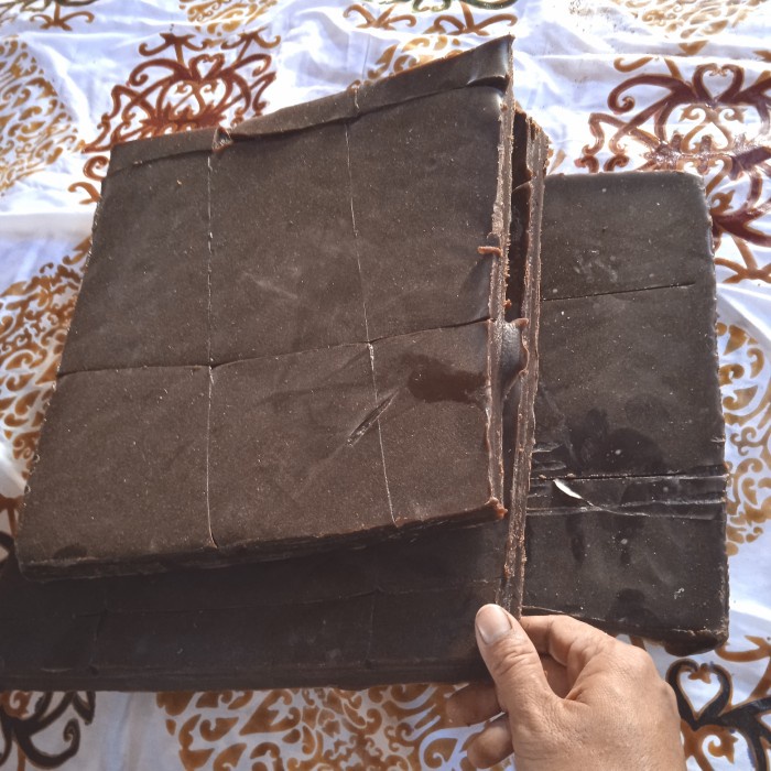 TERLARIS lilin malam batik 1Kg - Cokelat