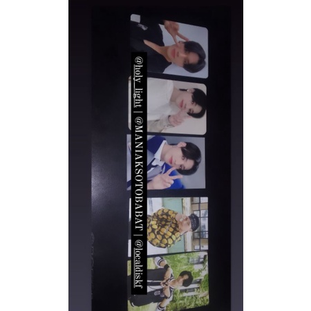 PC WOOYOUNG FEVER PT 1 WEEK 5, 6, 7 + PC REG THANXX INCEPTION BUNDLE SET