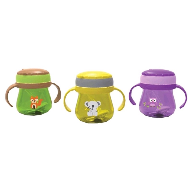 Baby Safe Training Cup Weight Straw / Botol Minum Pemberat 250ML