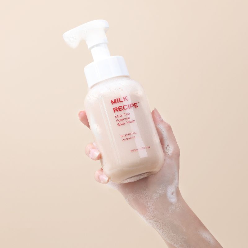 MILK TEA BODY WASH 300ML //MILK RECIPE