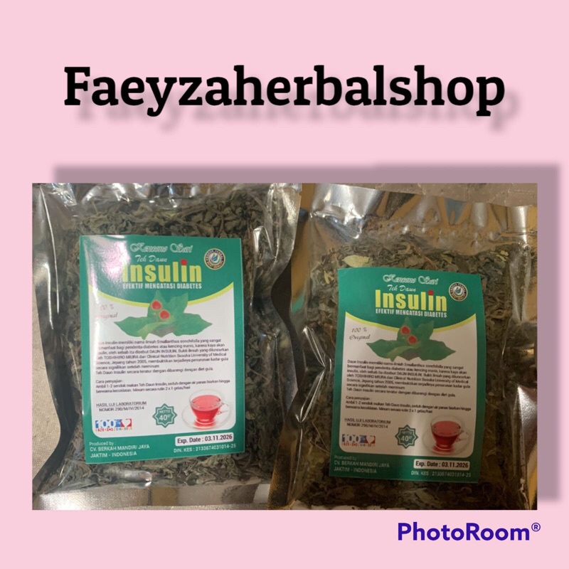 

teh daun insulin kencono sari