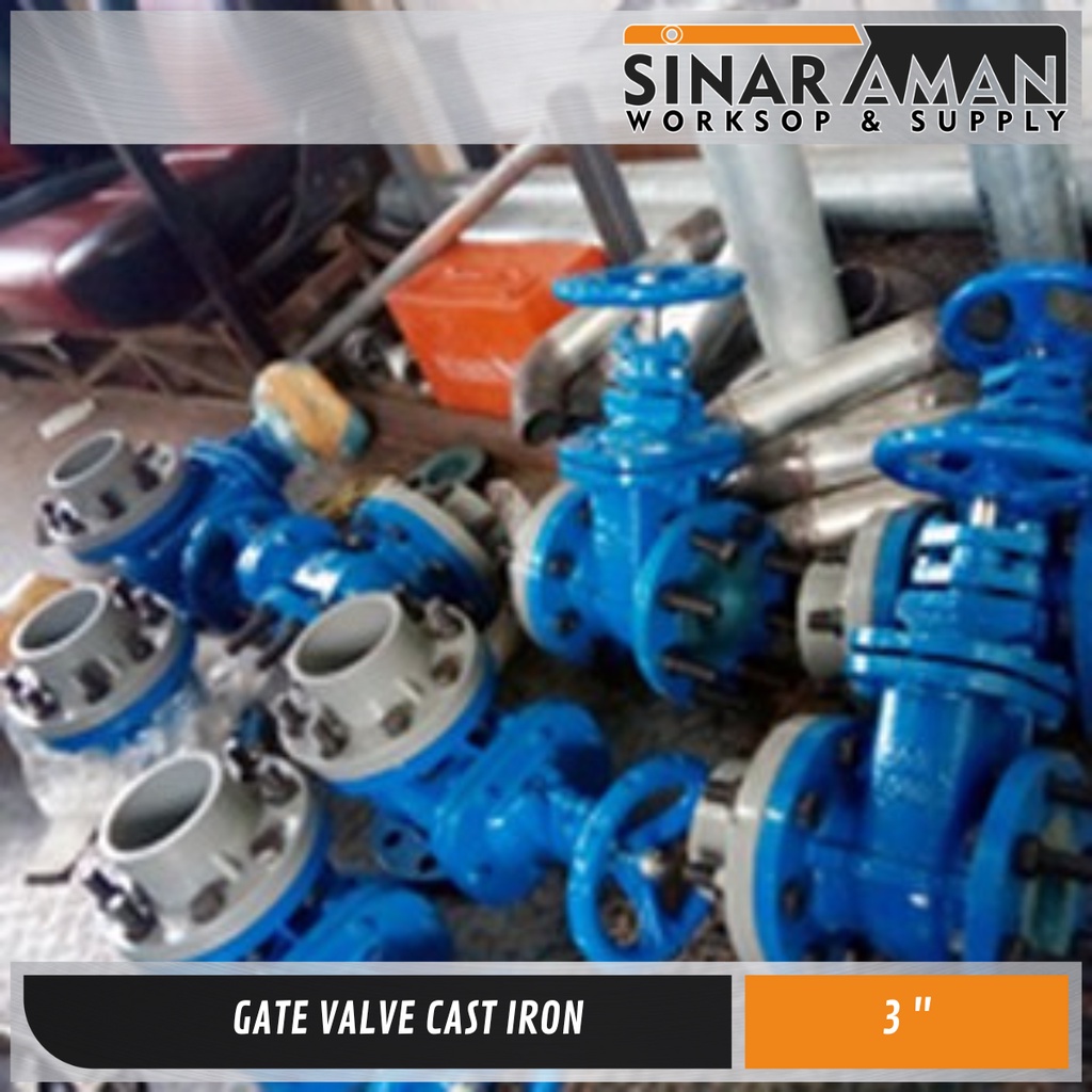 Gate Valve Cast Iron 3 inch JIS 10K