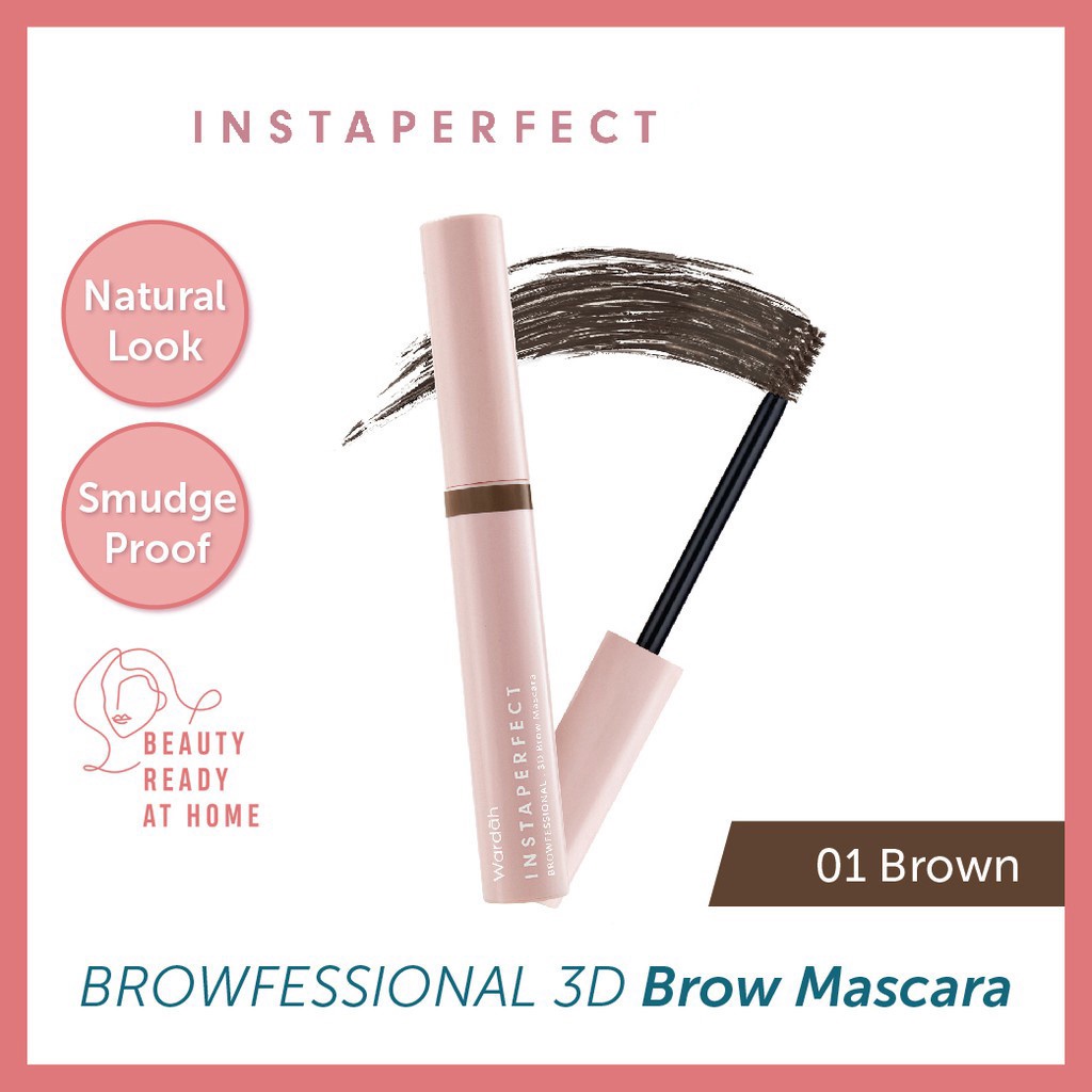 WARDAH Instaperfect Browfessional 3D Brow Mascara