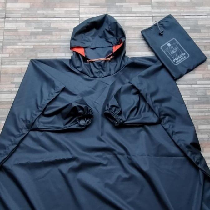 Jas Hujan Ponco Lengan Mantel Jack Wolfskin BUKAN arei eiger consina