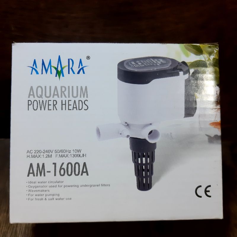 Amara AM 1600 Aquarium Power Heads - Pompa Aquarium