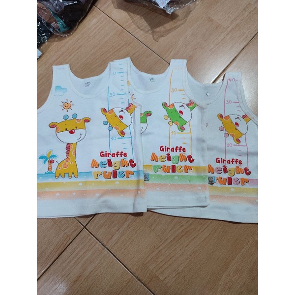 Singlet kaos dalam bayi /Anak 3 - 9 bulan