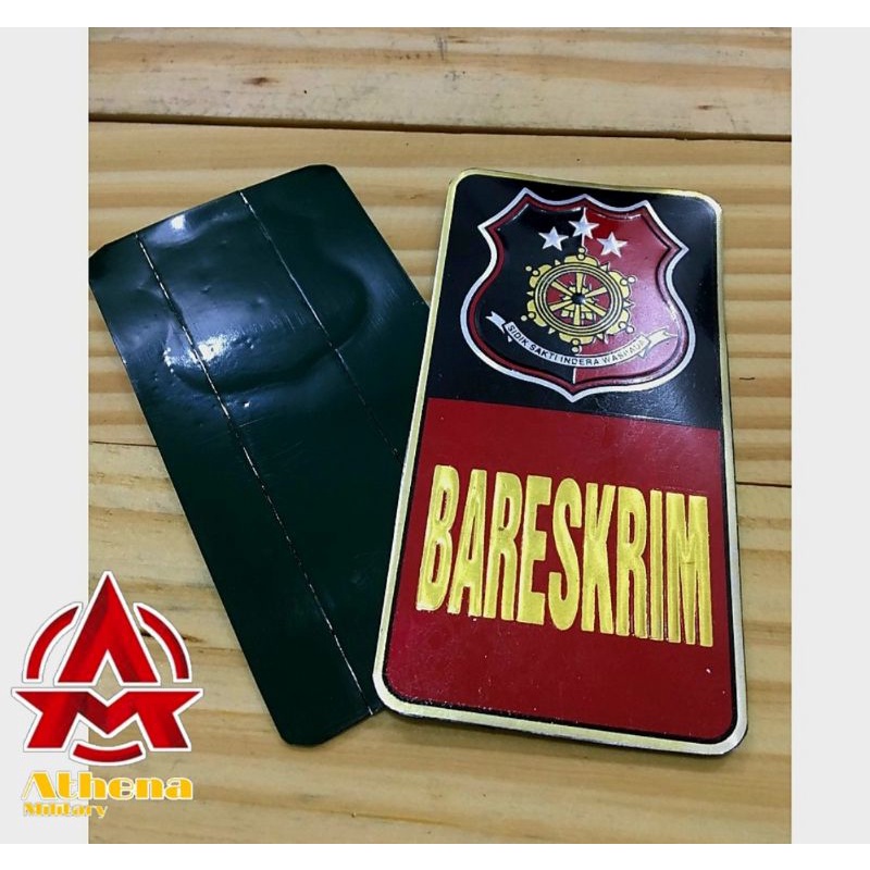 Sticker Bareskrim | Sticker Plat Bareskrim | Stiker Bareskrim