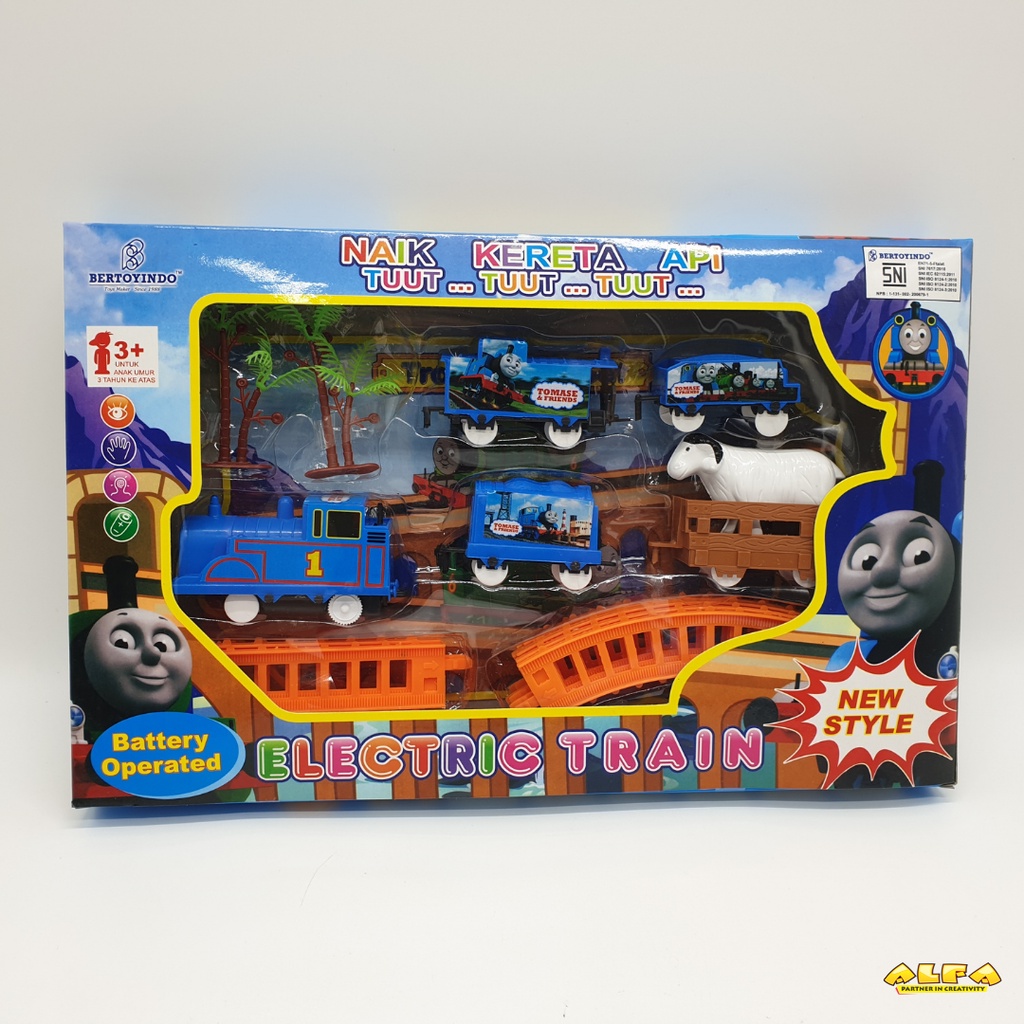 Toko Mainan ALFA Electric Train B/O 8877-666T