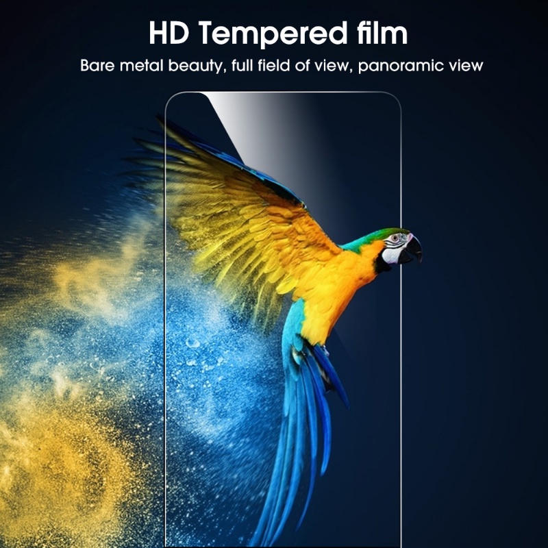 Pelindung Layar Tempered Glass 3D Curved HD 9H Anti Gores / Sidik Jari Untuk Handphone 1