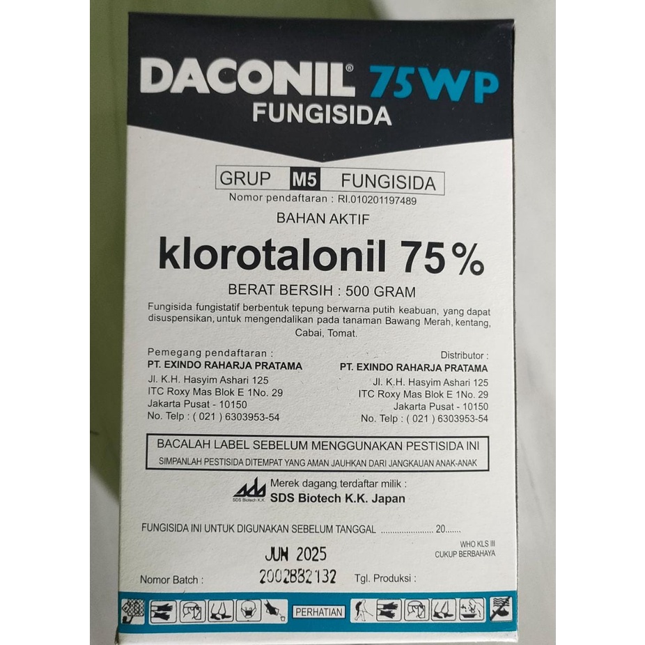 Fungisida Daconil 500gram