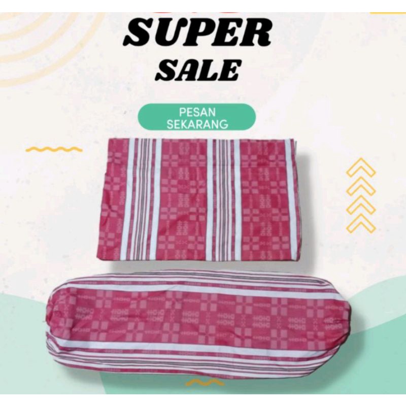 Urung Bantal Guling Kapuk Randu Dames RRT /Kulit Bantal Guling Kapuk Randu