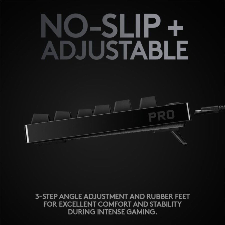 Logitech G Pro X Keyboard Gaming TKL Mechanical RGB for E-Sports