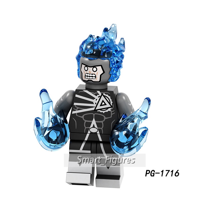 Mainan Action Figure Minifigures Black Lantern Superman Aquaman Martian Manhunter Flash DC PG8195 Untuk Hadiah