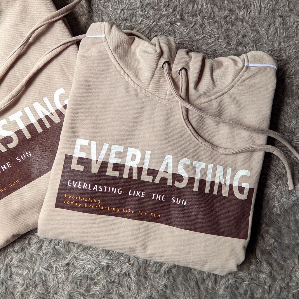 Everlasting Couple Hoodie - Style Cwo Oversize &amp; Style Cwe Crop - Korean Style Hodie Sweater - Bahan Fleece