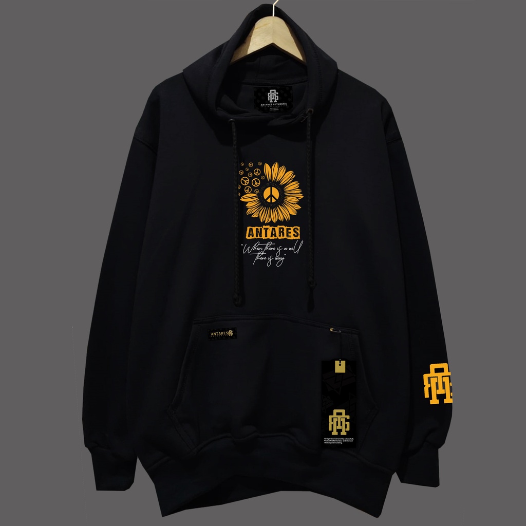 SWEATER HOODIE DISTRO ANTARES-PEACE