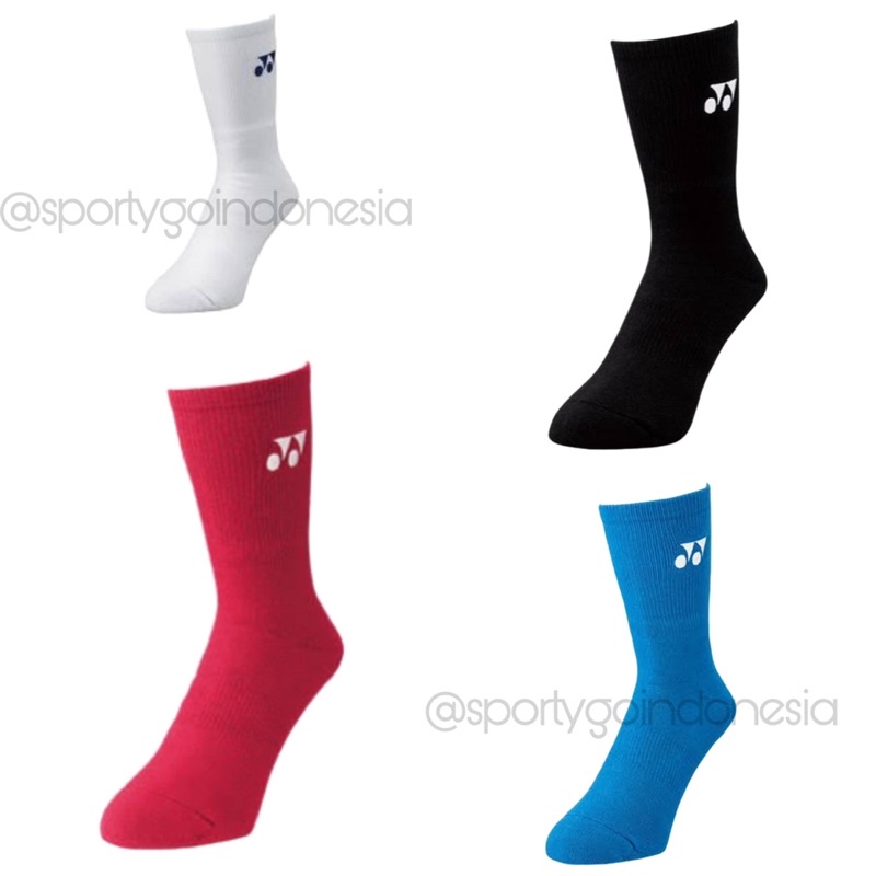Kaos Kaki Badminton YONEX / Socks White / Kaoskaki olahraga Putih