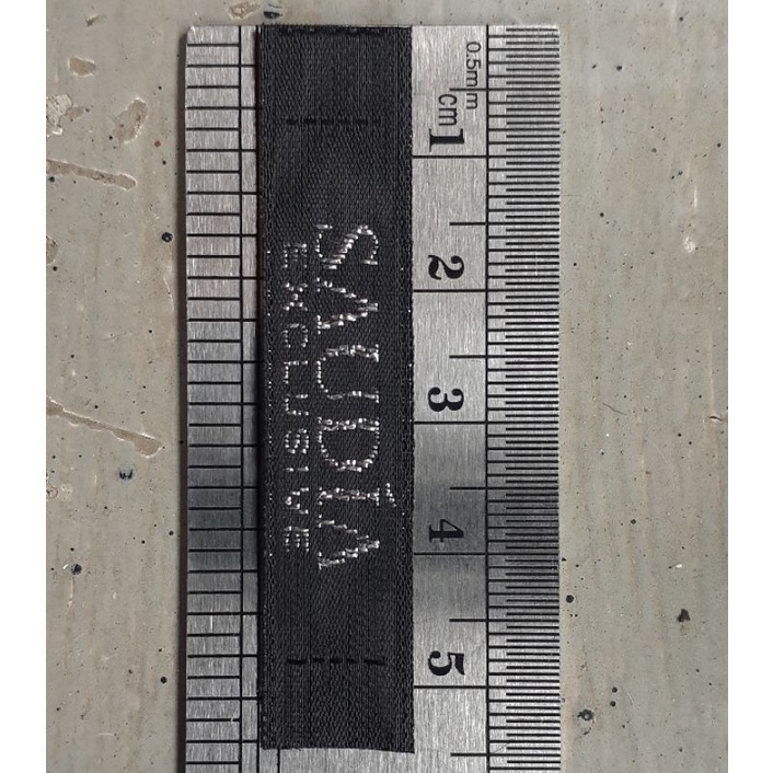 

Label Woven Label Tenun SAUDIA 50 lusin bukan Bordel