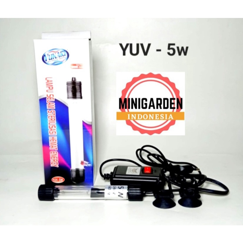 YUKARI YUV-5W 5WATT LAMPU UV LAMP STERILISASI SELAM AQUARIUM AQUASCAPE