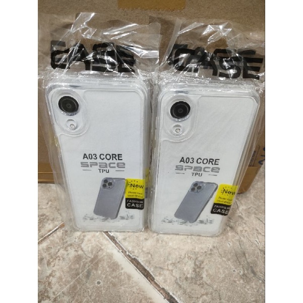 Softcase Samsung A03 Core A032F A04 Core Silikon Casing Selicon Case Bening Transparan Terasfaran Pelindung Pro Camera