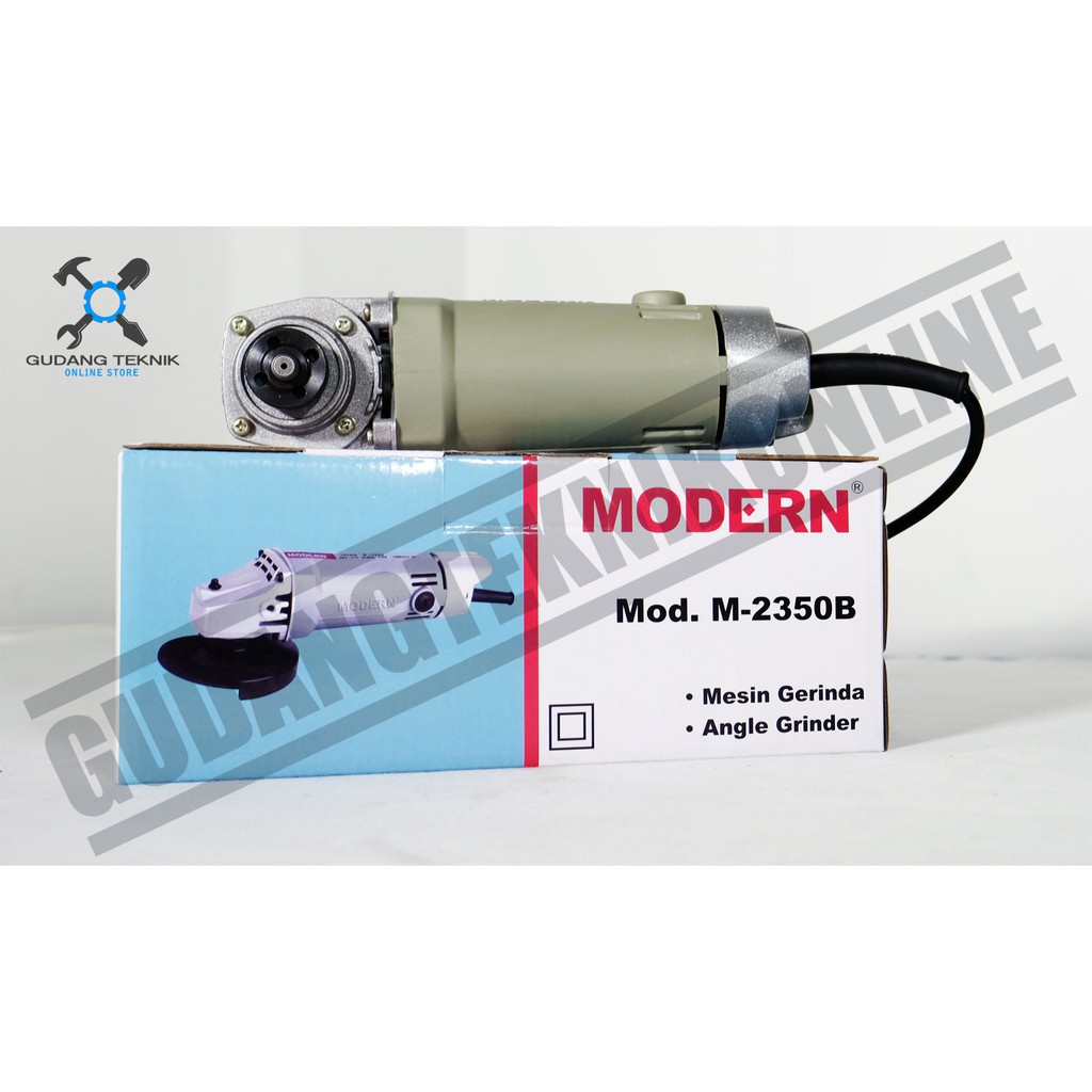 MESIN GERINDA TANGAN M2350B MODERN Listrik / Angle Grinder Electric M 2350 B MODERN