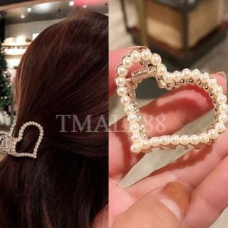 ♥TMALL88♥ Jepit Rambut Large Size Side Clip Pearl Hairpin Rhinestone Sweet Lovely H46 Geometric B16 TMALL88