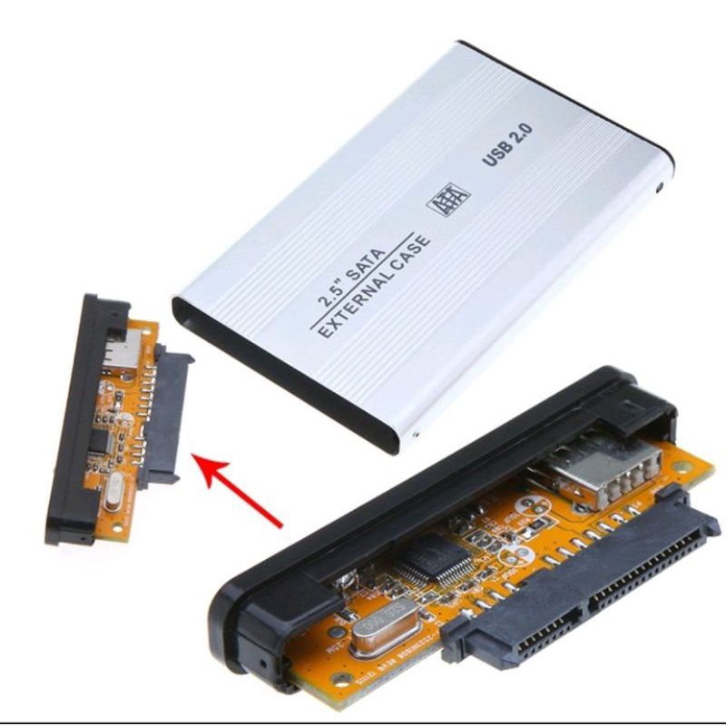 Jual CASING HARD DISK LENGKAP DENGAN KABEL DAN KONEKTOR NYA EKSTERNAL