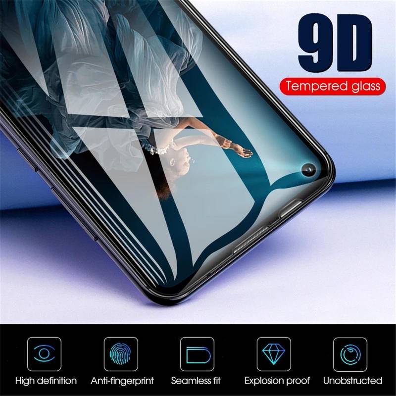 3pcs Pelindung Layar Tempered Glass 9D Untuk Huawei P50 P30 P40 P20 lite 4G 5G Mate 20 40 lite P smart 2019 2020 2021 Nova 8i 8 SE