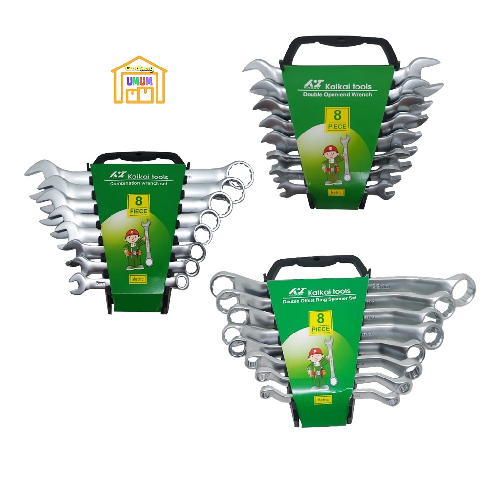 Premium (Mount) Kunci Ring Pas - Double Pas - Doble Ring SET 8 PC KAGON/KAIKAI