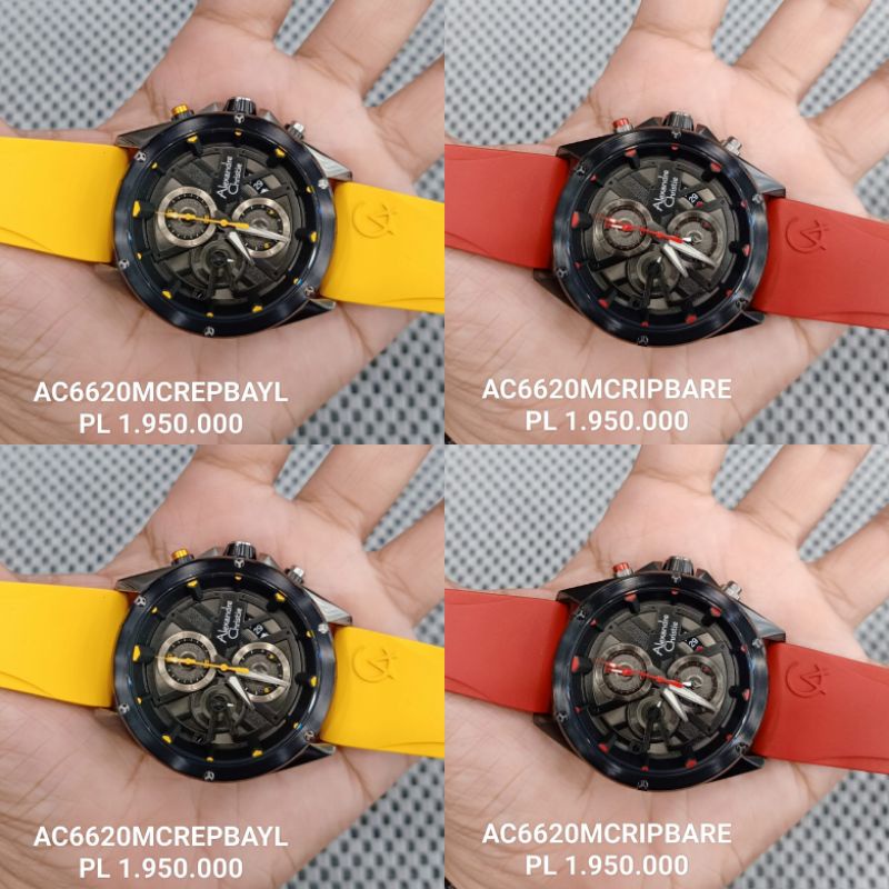 Alexandre Christie Pria Ac 6620 Mc Rubber Original