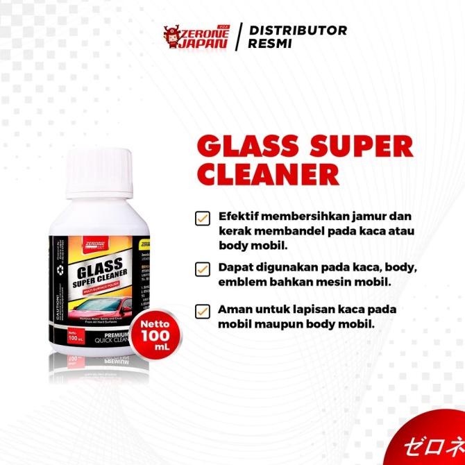 Zerone Glass Super Cleaner 100Ml Pembersih Obat Jamur Kaca