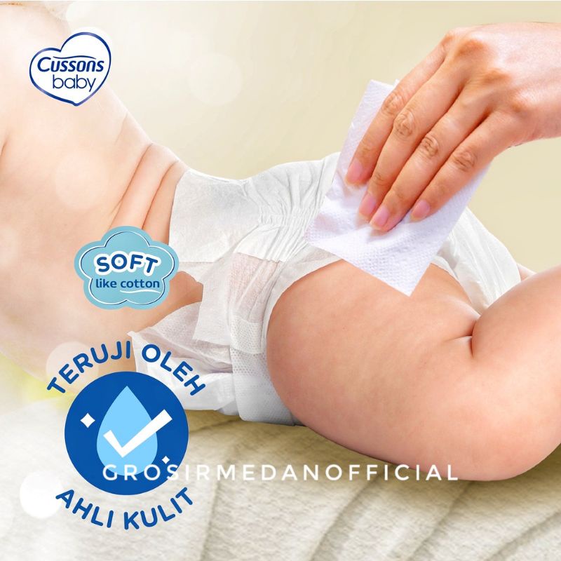 CUSSONS BABY NEWBORN - BABY WASH, BABY LOTION, BABY CREAM, BABY WIPES - MELINDUNGI KULIT BAYI YANG LEMBUT DAN SENSITIF DARI IRITASI