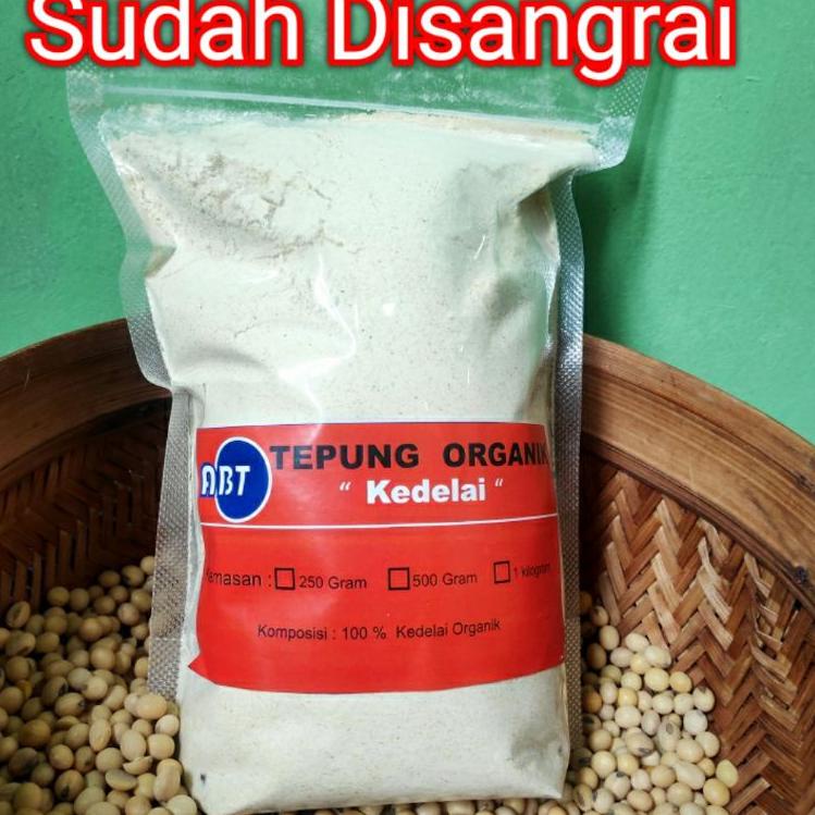 

CUCI GUDANG Tepung / Bubuk Kedelai Murni Organik 1 Kilogram ♫ 893