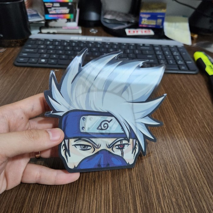 

STIKER 3D MOTION LENTICULAR ANIME - D0085 - Naruto - Kakashi Hatake