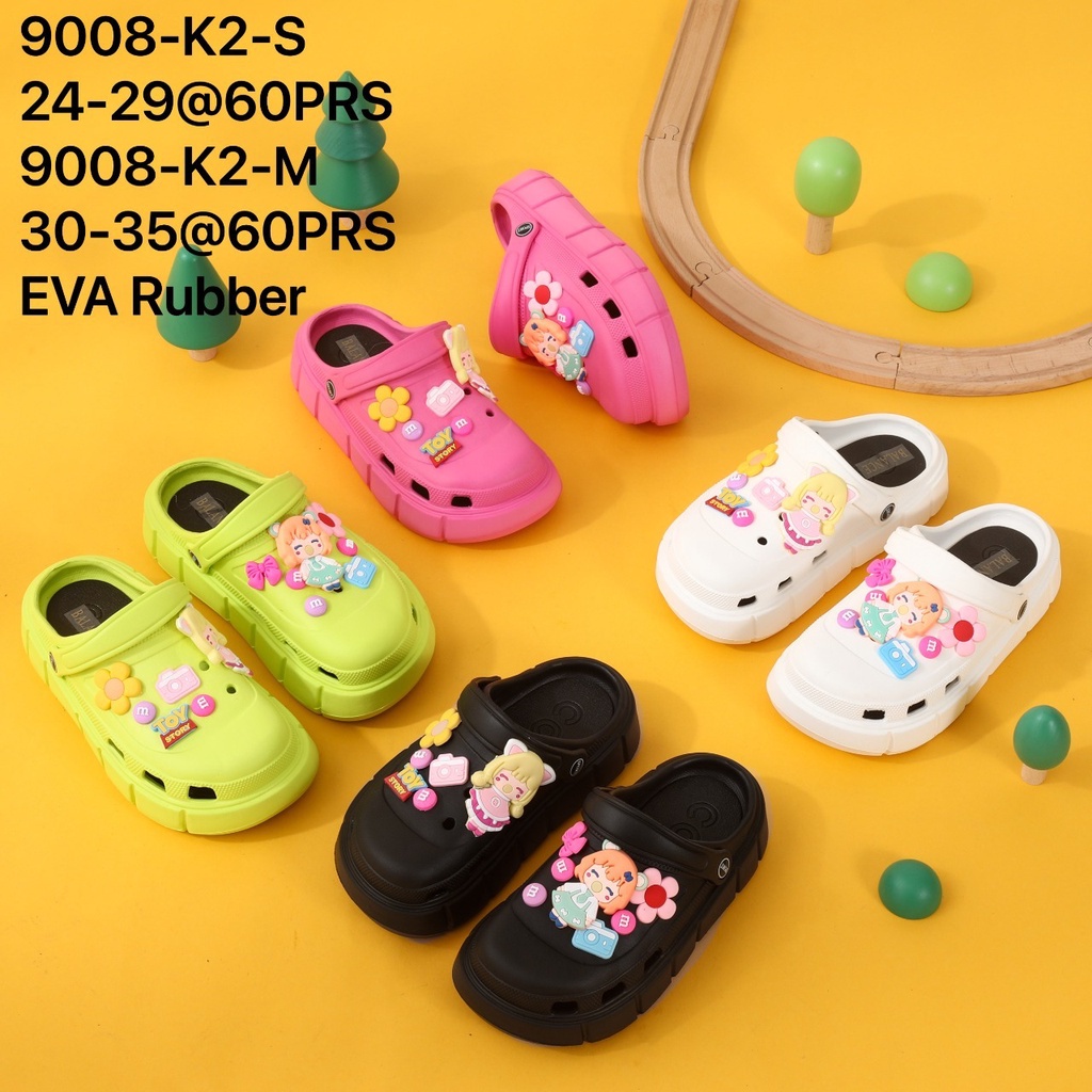 Sandal Baim Anak Perempuan Bahan Eva Empuk Tebal Sol Anti Slip 9008-K2 BALANCE