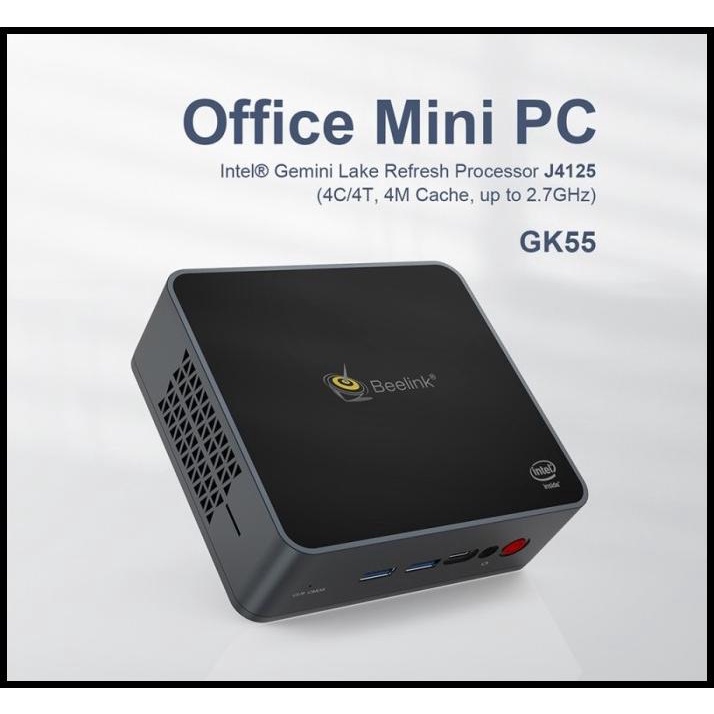 Mini Pc Beelink Gk55 Intel Gemini Lake J4125 Dual Lan Hdmi Windows10