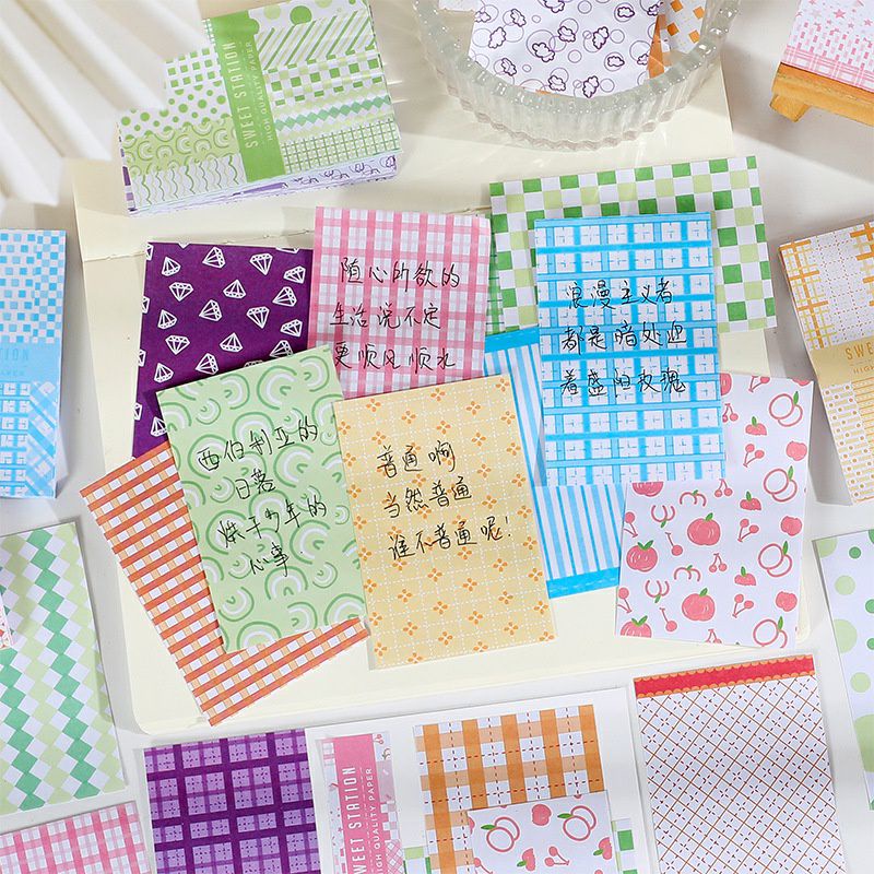 

Rumah Wardah Kertas Memo Pad Untuk Dekorasi Scrapbook 40 Pcs