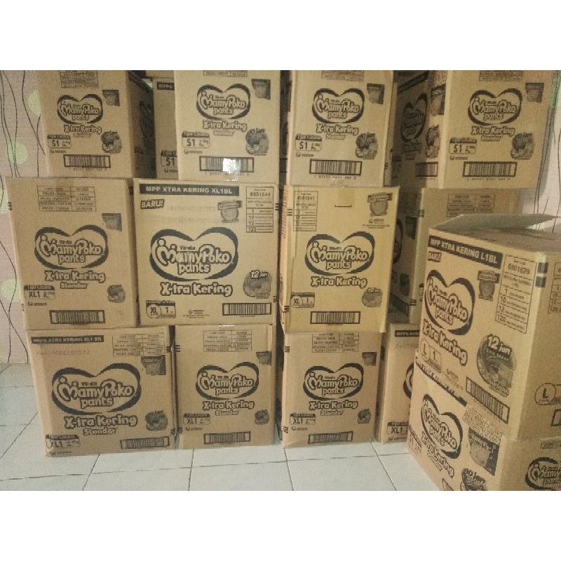 Mamypoko renceng Karton S M L XL XXL