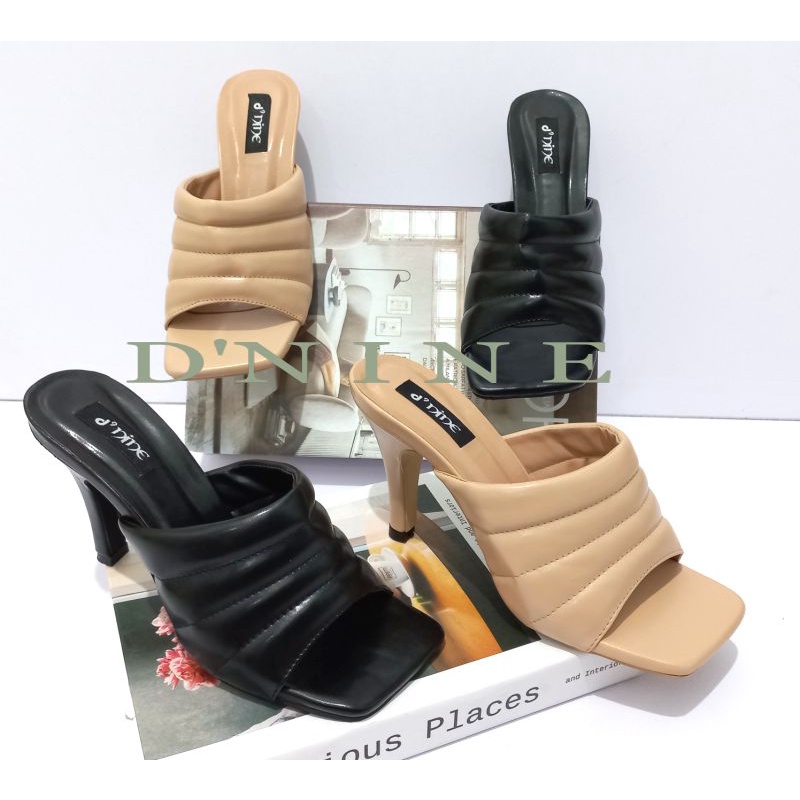 Sandal Wanita Sandal high heels slop SH 04