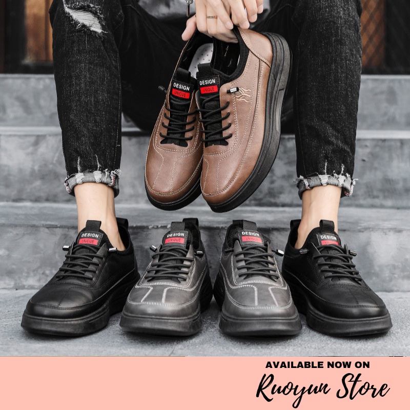 RYX - Colleage Tie Sepatu Sneakers Tali Pria Fashion Casual / Olahraga - Ori Import