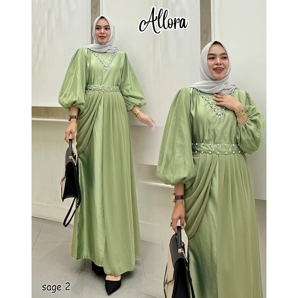 GAMIS KONDANGAN TERBARU ALLORA DRESS PESTA