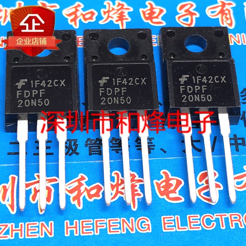 6pcs/lot FDPF20N50 TO-220F 20A 500V Dalam Stok 新Pjg