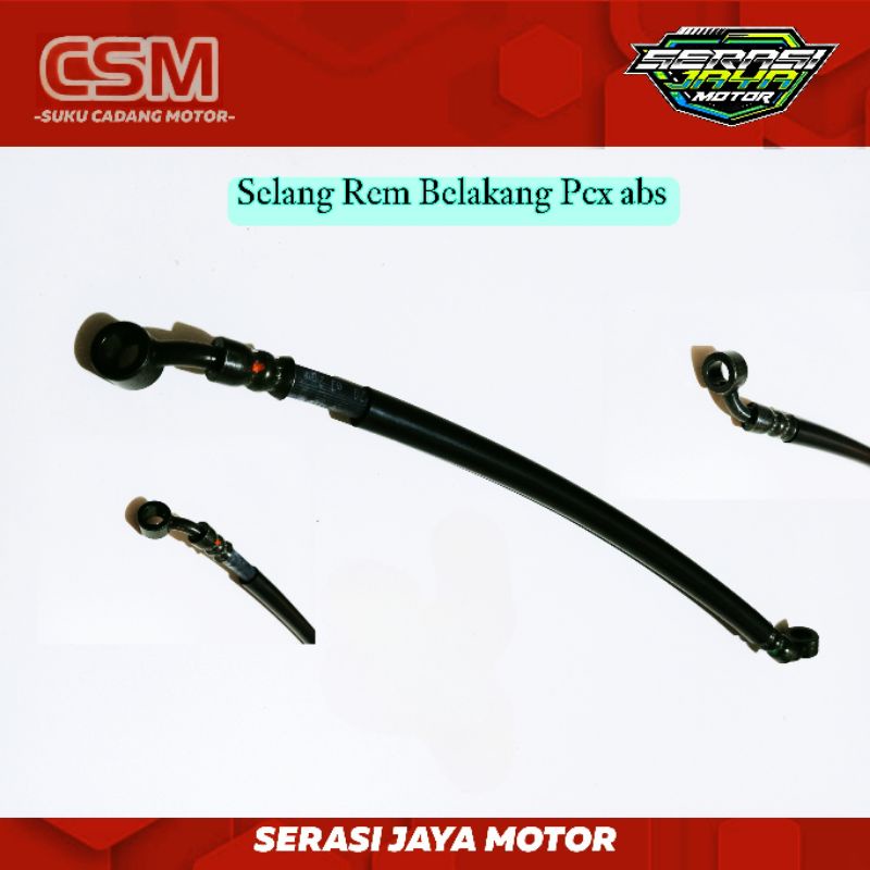 SELANG REM BELAKANG CSM PCX ABS / SELANG REM DISC BELAKANG PCX150 ABS