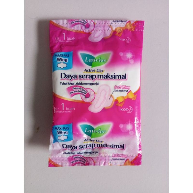BUNDLING 2 RENCENG LAURIER RENCENG MAXI 20 PCS WINGS/NONWINGS